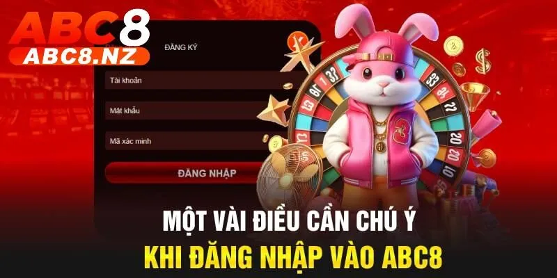Đăng Nhập Abc8 3 Luôn giữ thông tin đăng nhập của bạn một cách bảo mật để đảm bảo an toàn cho tài khoản.