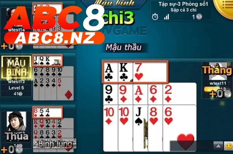 Mậu Binh Abc8 – Bí Quyết Chơi Hiệu Quả Cho Game Thủ 3 Luật chơi Mậu Binh Abc8