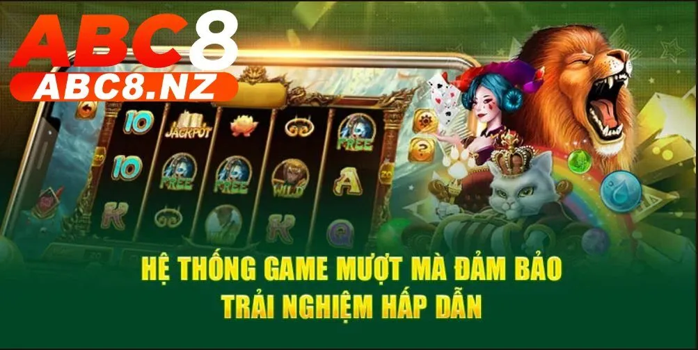 Nổ Hũ Jili – Sảnh Slot Hàng Đầu Được Yêu Thích Nhất Abc8 3 Nền tảng game vận hành trơn tru, mang lại trải nghiệm cuốn hút