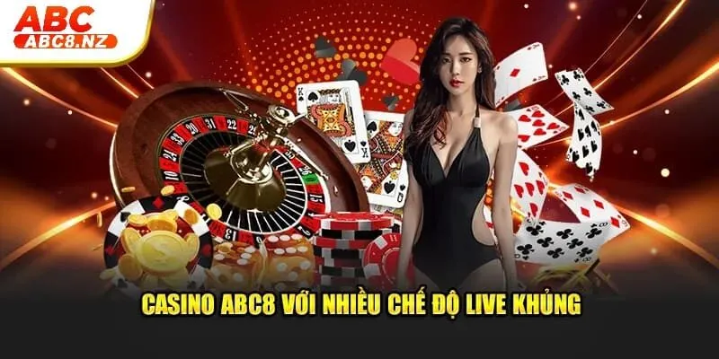 trang chủ 689 Casino Abc8 với nhiều chế độ live ấn tượng